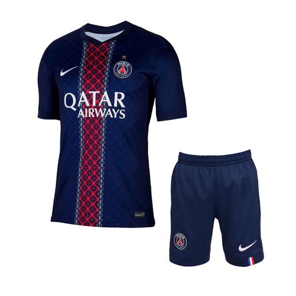 Trikot PSG Heim mit Stern Kinder 2025-26